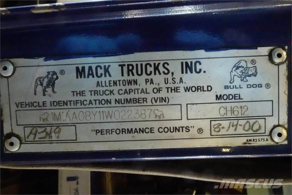 Mack CH612 Tovornjaki-šasije