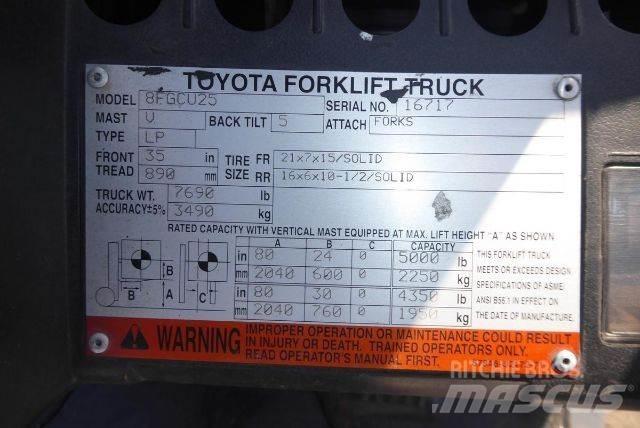 Toyota 8FGCU25 Viličarji - drugo