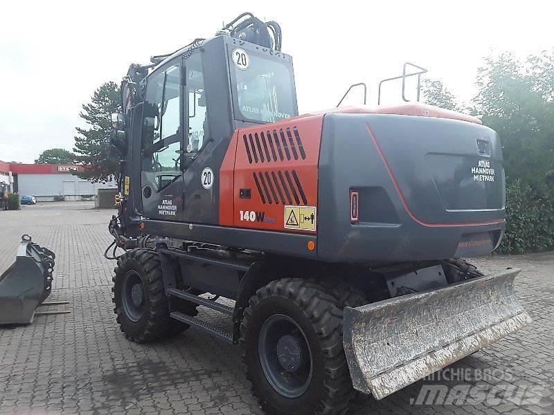Atlas 140W Bagri na kolesih