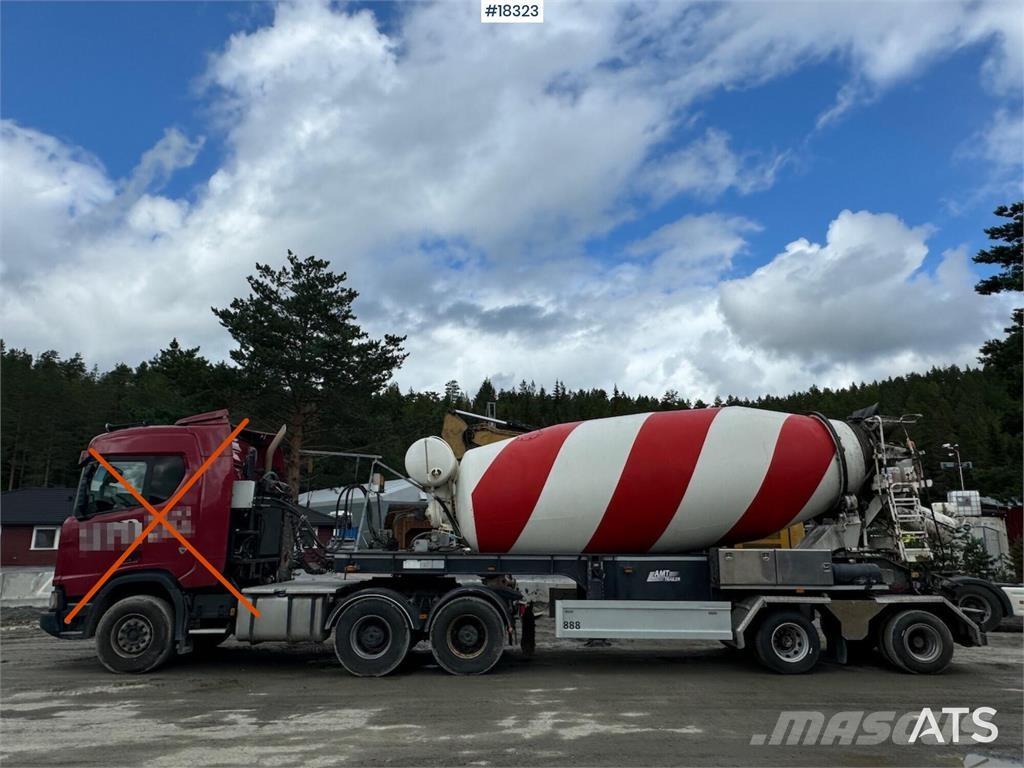 AMT concrete semi Druge polprikolice