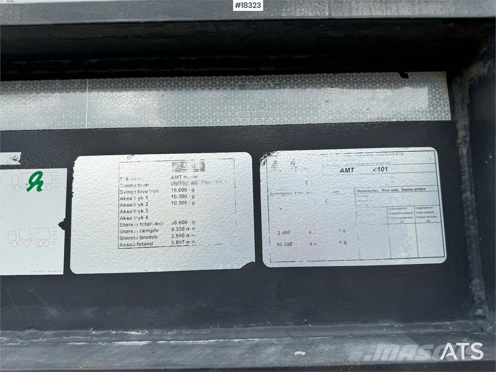 AMT concrete semi Druge polprikolice