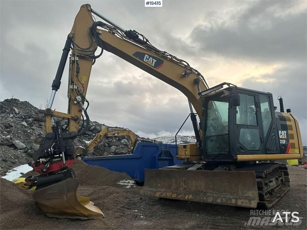CAT 313FL Bagri goseničarji