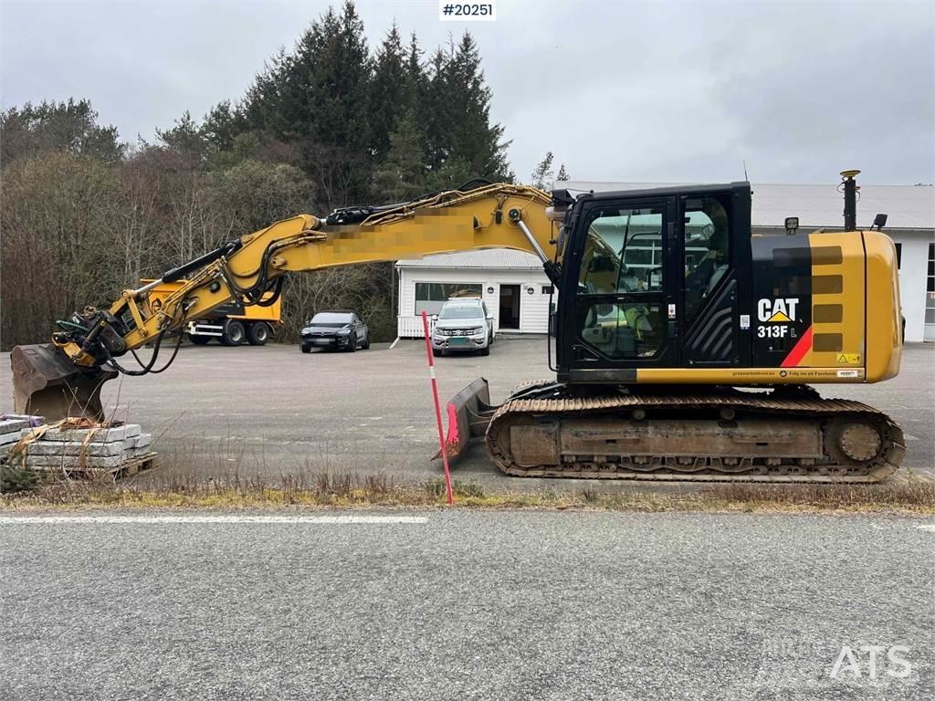 CAT 313FL Bagri goseničarji