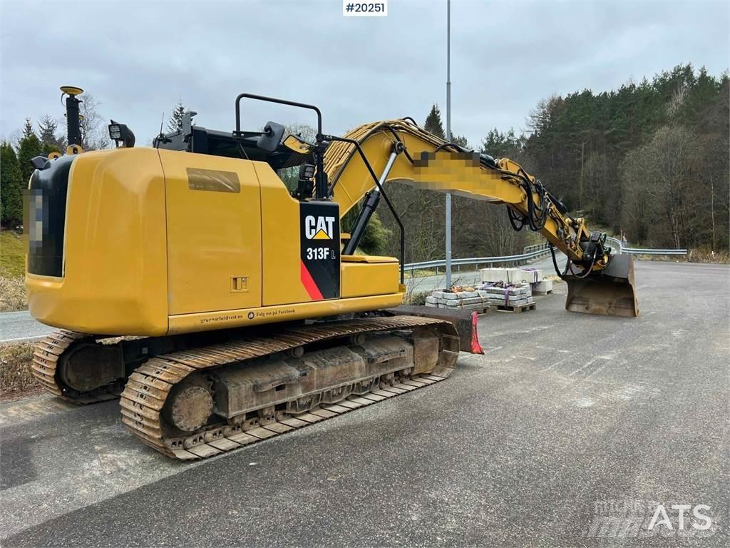 CAT 313FL Bagri goseničarji