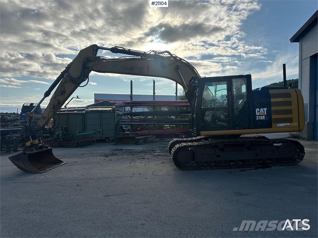 CAT 318EL Bagri goseničarji