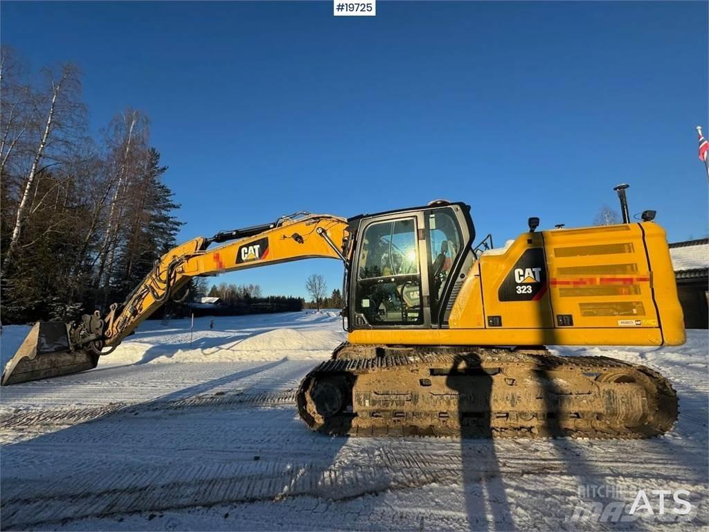 CAT 323 Bagri goseničarji