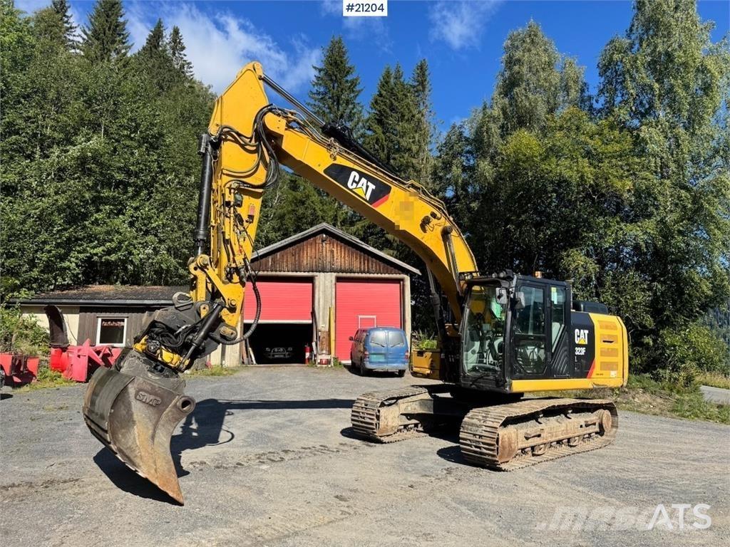 CAT 323FL Bagri goseničarji