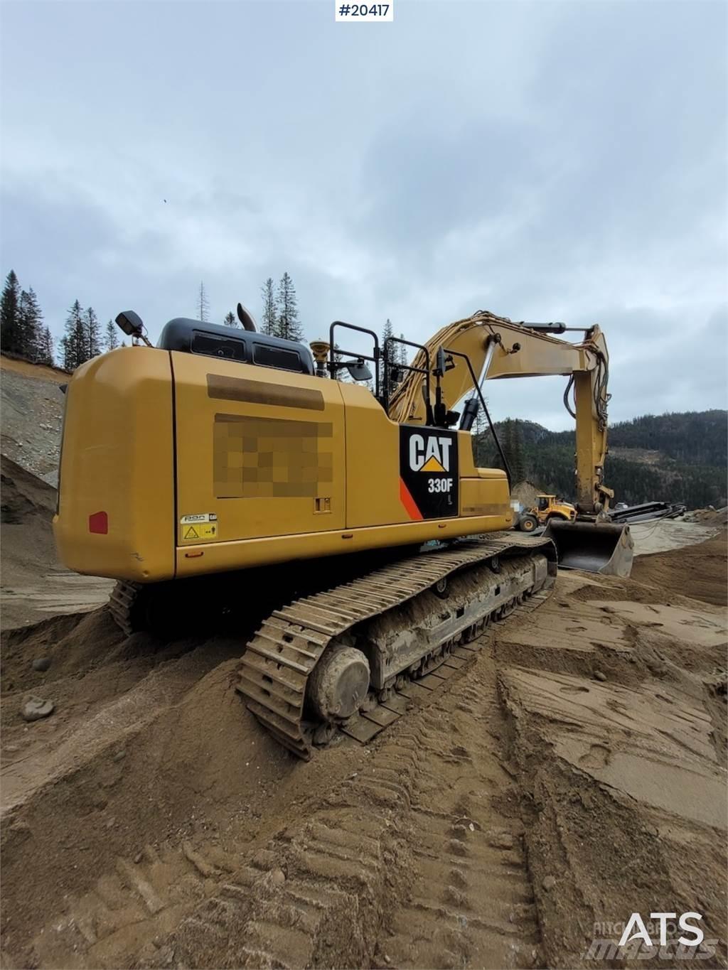 CAT 330F Bagri goseničarji