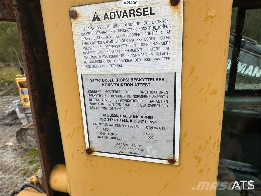 CAT D6R LGP Buldožerji goseničarji