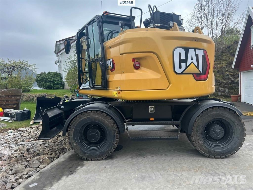 CAT M315 Bagri na kolesih