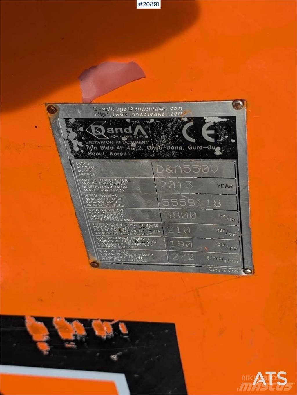  Danda Silence 550V Kladiva