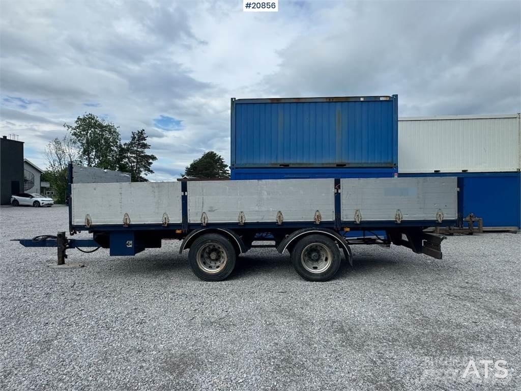 GMF flatebed trailer Plato/keson prikolice