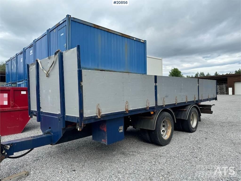 GMF flatebed trailer Plato/keson prikolice