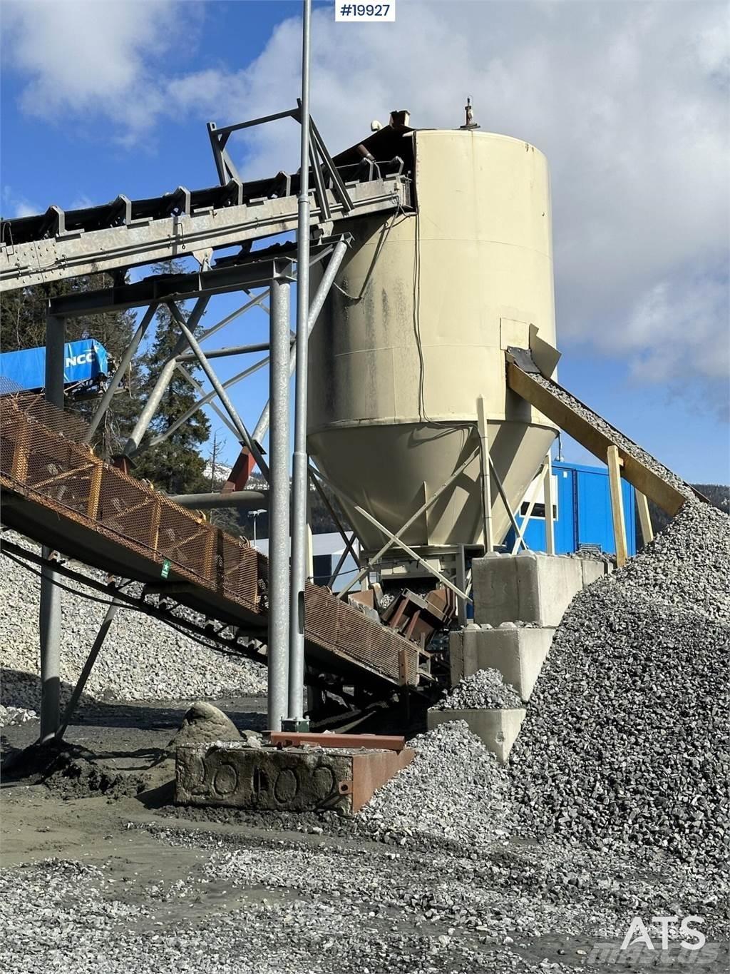 Lagersilo m/ mater Drobilci za gradbeništvo