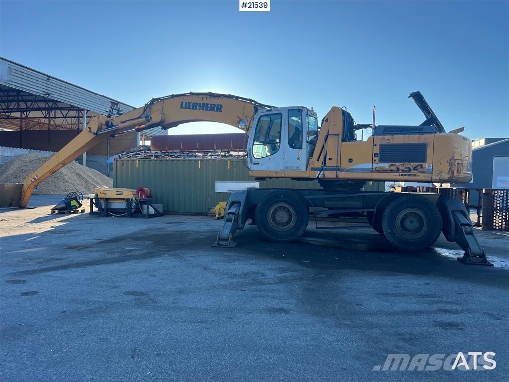 Liebherr A934C Bagri na kolesih