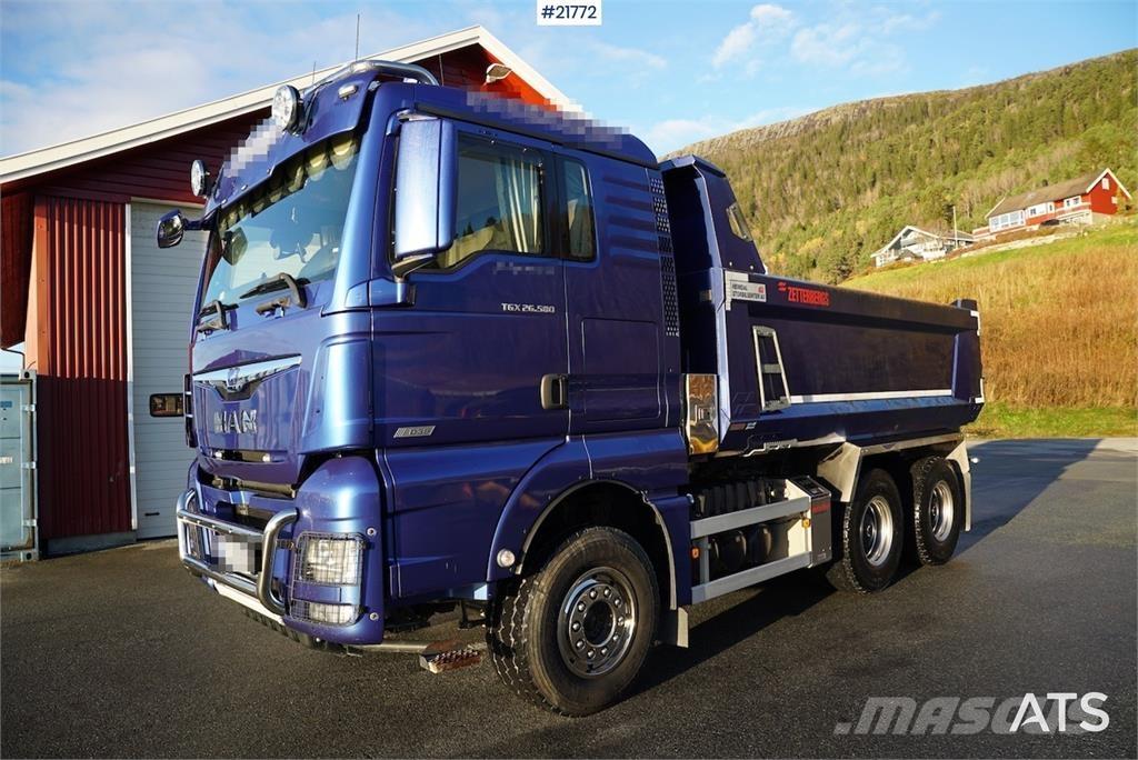 MAN TGX 26.580 Kiper tovornjaki