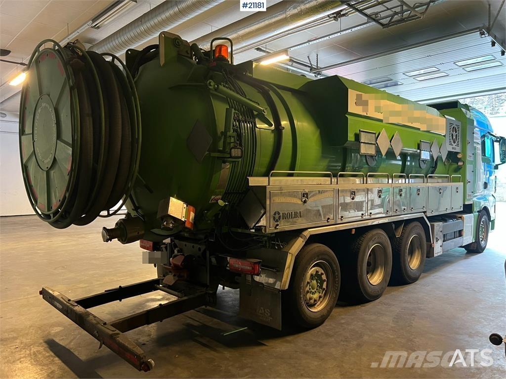 MAN TGX 35.560 Vakuumski tovornjaki