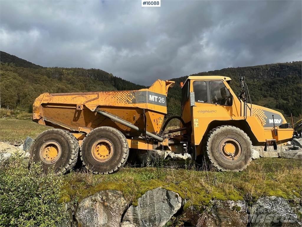 Moxy MT26 dumper. Ne cestni demperji