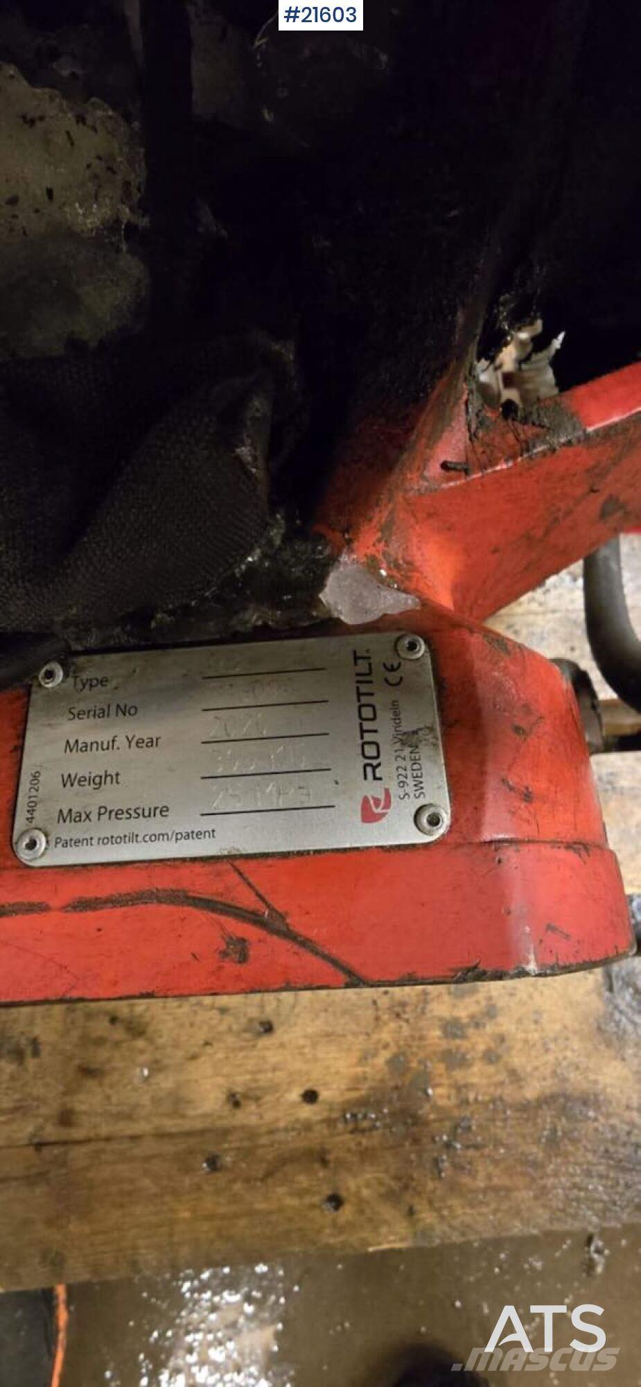 Rototilt R3 Gradbeništvo - drugo