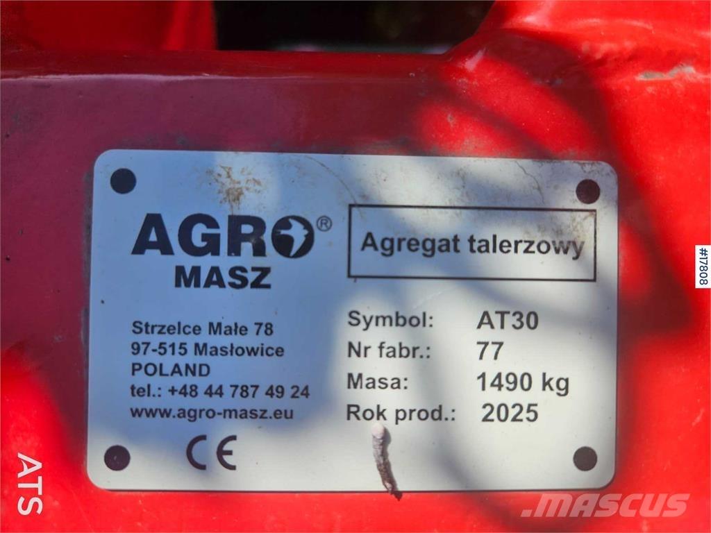 Agromasz AT30 Kolutne brane