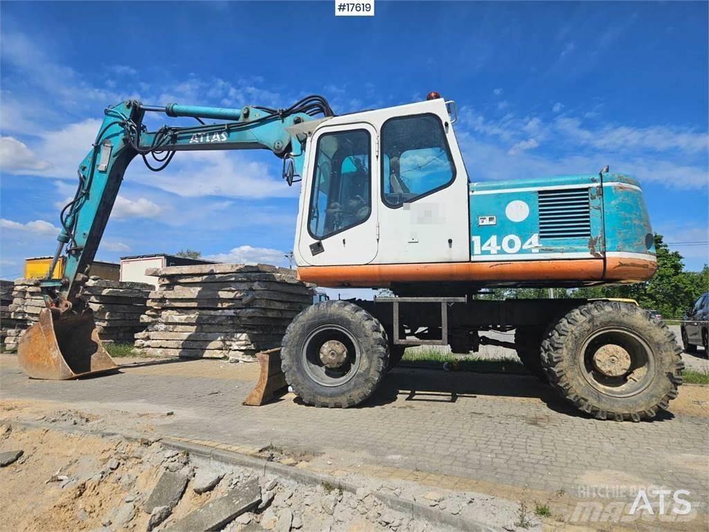 Atlas 1404 Bagri na kolesih