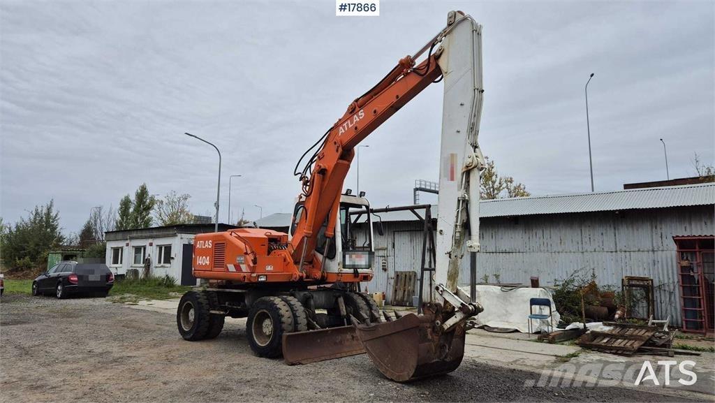 Atlas 1404 Bagri na kolesih