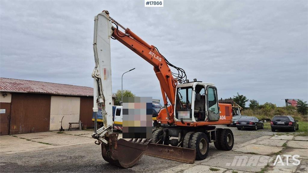 Atlas 1404 Bagri na kolesih