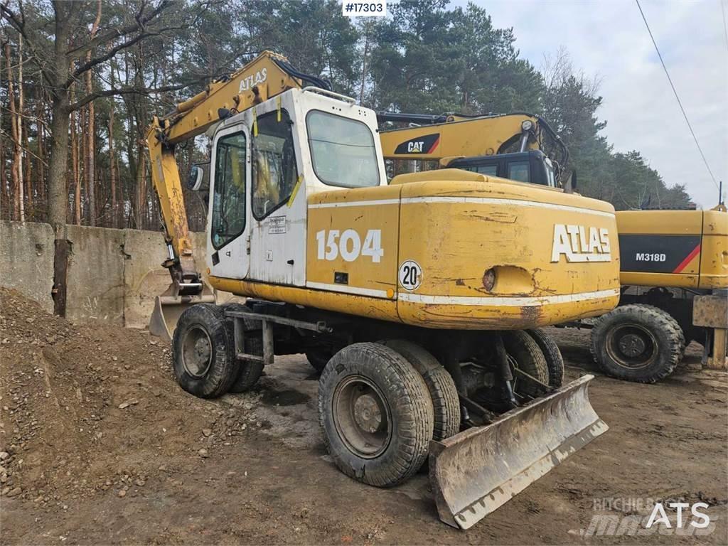 Atlas 1504 Bagri na kolesih