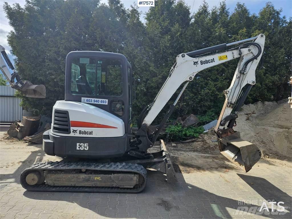 Bobcat E35 Mini bagri <7t