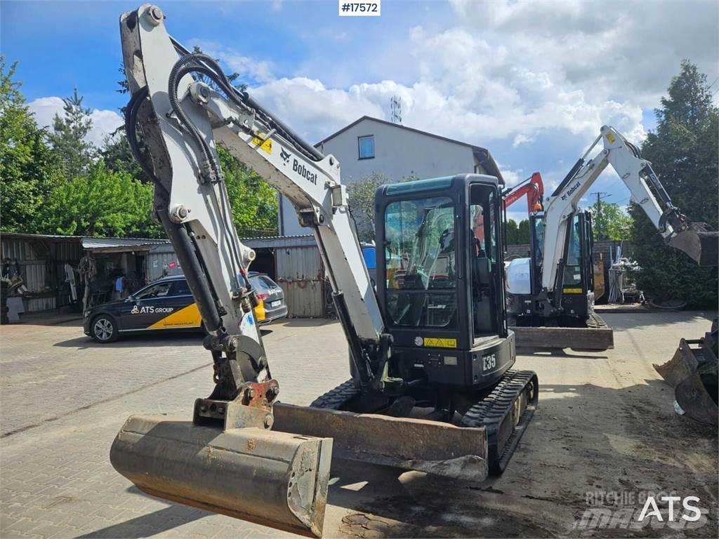 Bobcat E35 Mini bagri <7t