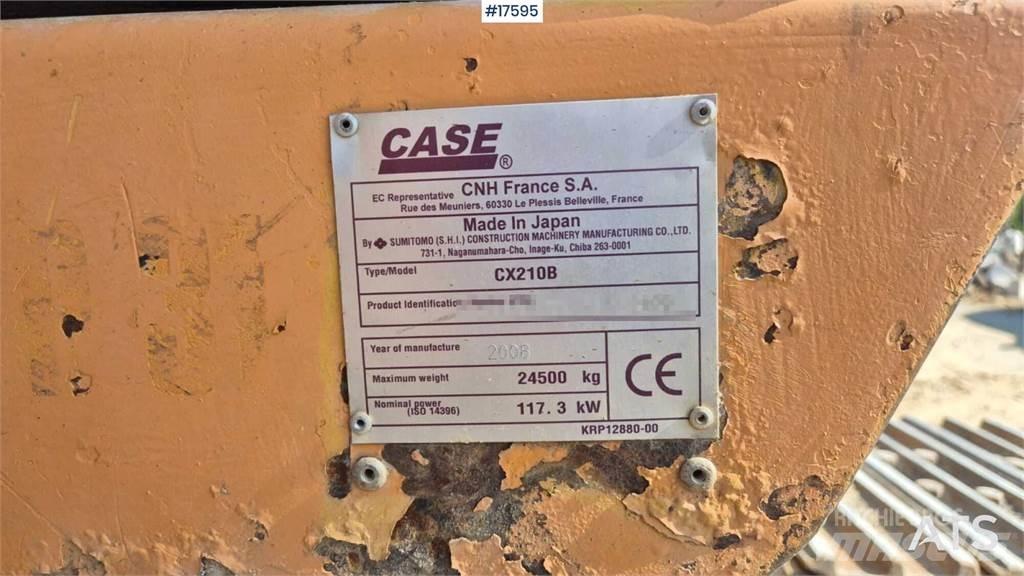 CASE CX210B Bagri goseničarji
