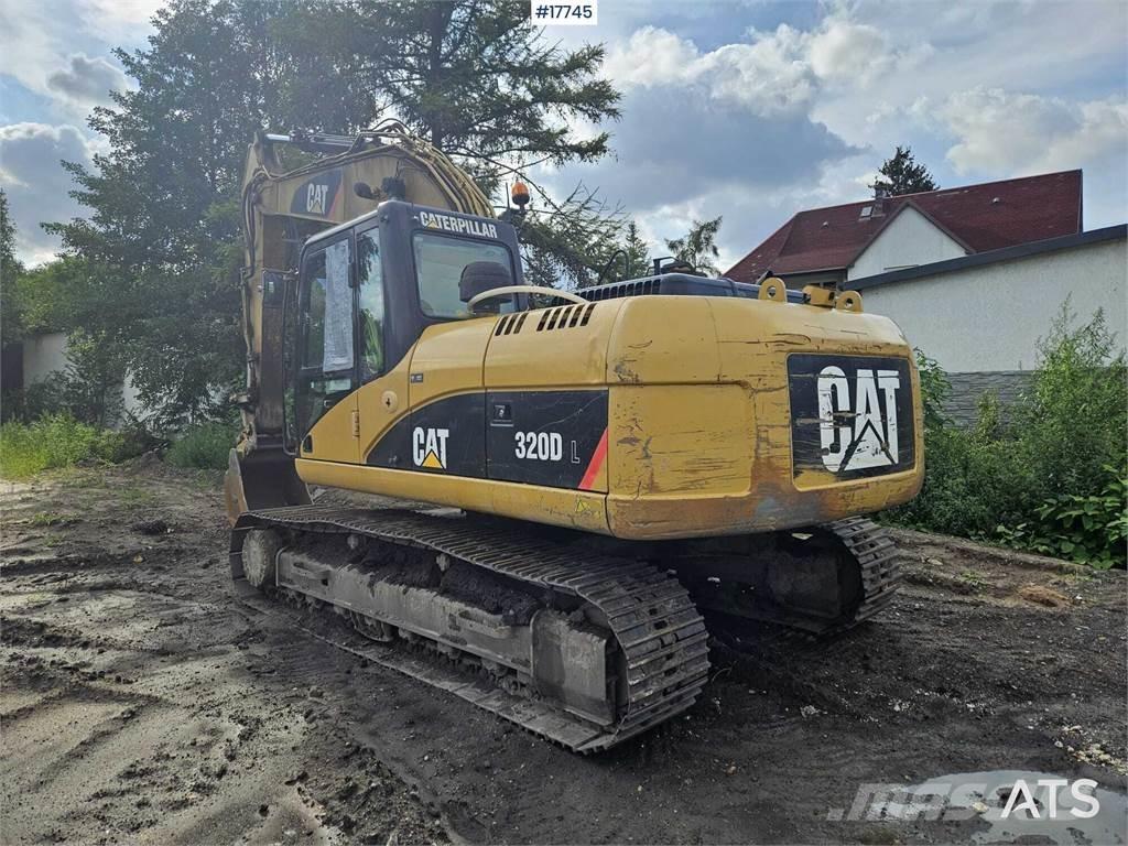 CAT 320D Bagri goseničarji