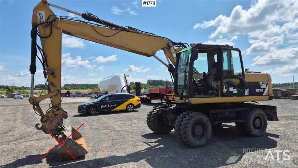 CAT M316D Bagri na kolesih