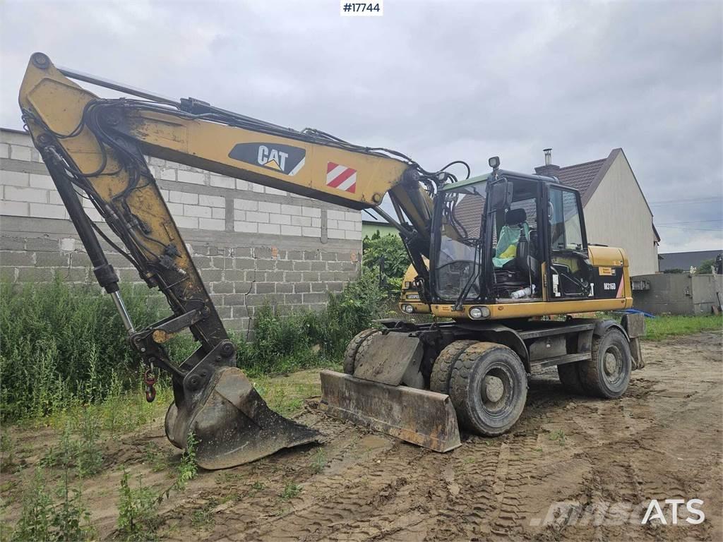 CAT M316D Bagri na kolesih