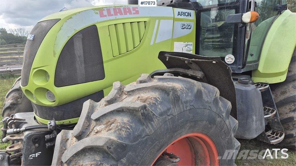 CLAAS ARION 640 Traktorji