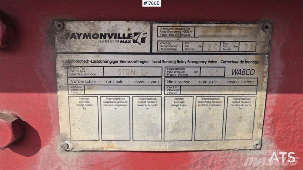 Faymonville STBN-2A Nizko noseče polprikolice