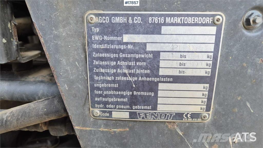 Fendt Vario 924 Traktorji