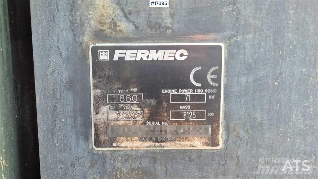 Fermec 860 Rovokopači