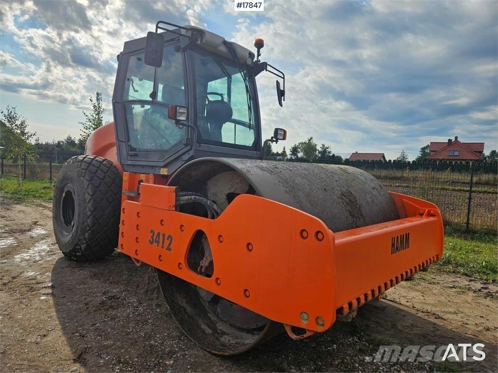 Hamm 3412HT Enojni valjarji
