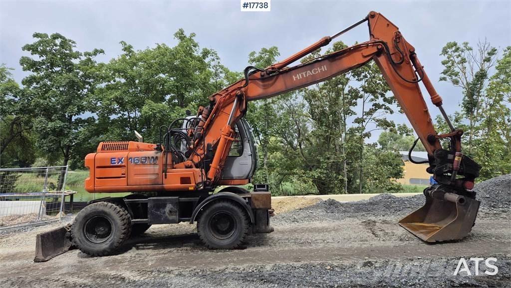 Hitachi EX 165W Bagri na kolesih
