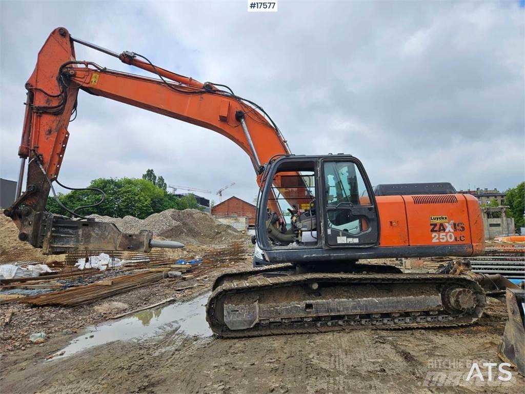 Hitachi Zaxis 250 LC Bagri goseničarji