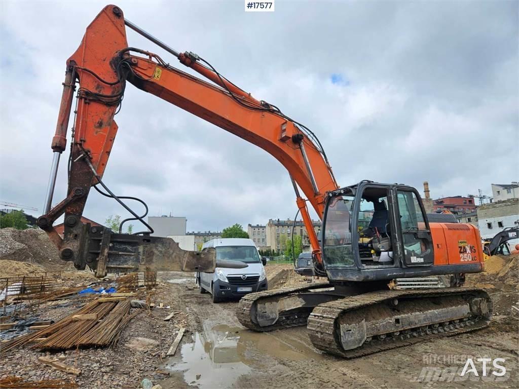 Hitachi Zaxis 250 LC Bagri goseničarji