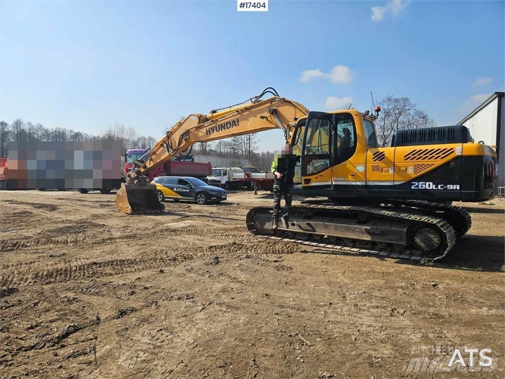Hyundai R260LC Bagri goseničarji