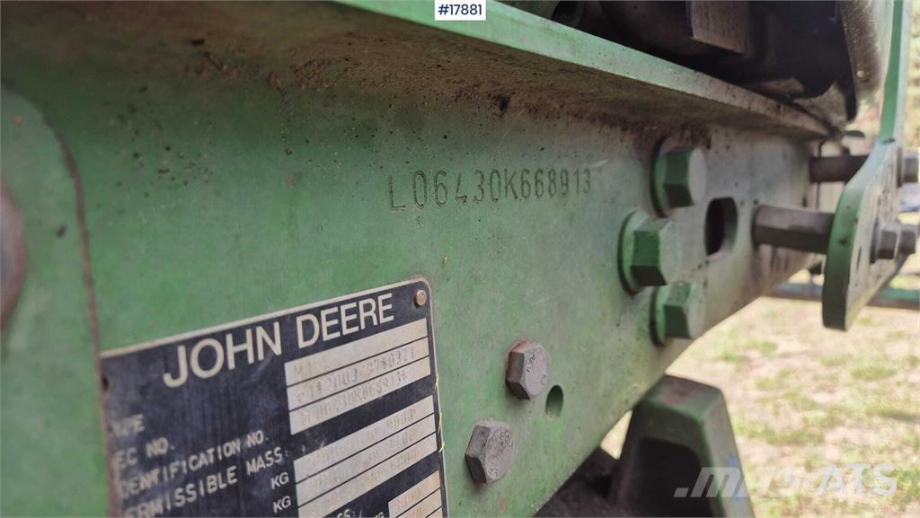 John Deere 6430 Traktorji