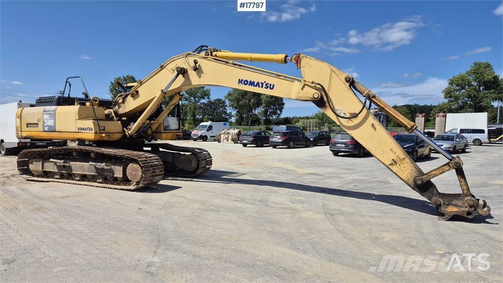 Komatsu PC 340 LC Bagri goseničarji