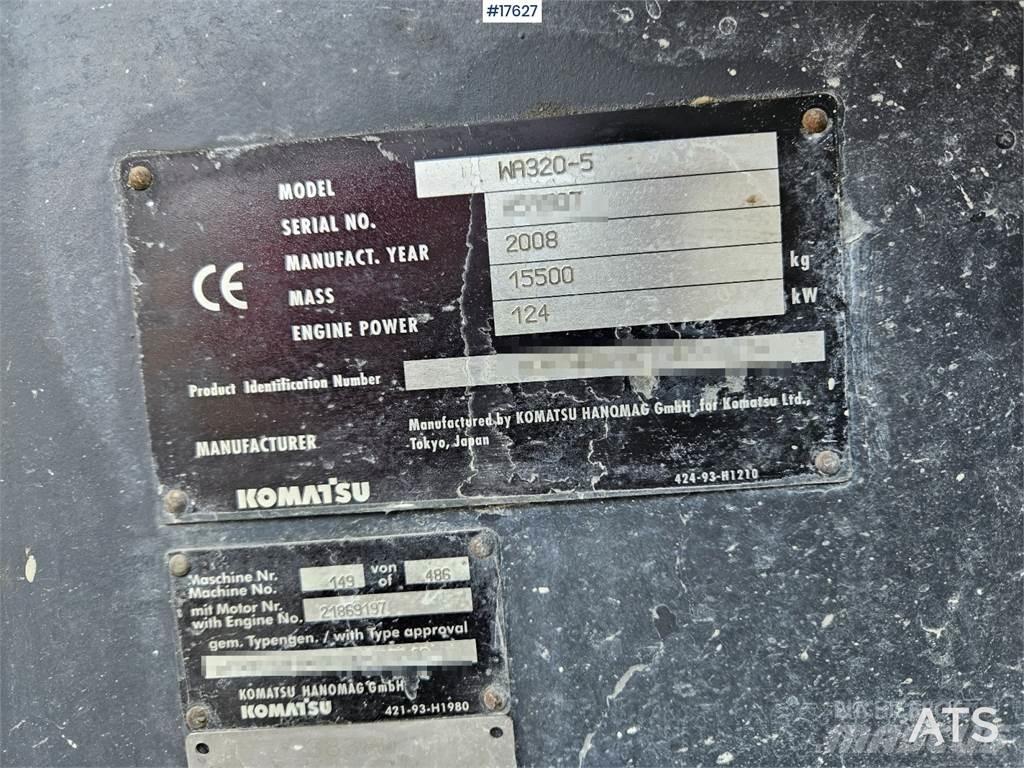 Komatsu WA 320-5 Kolesni nakladalci