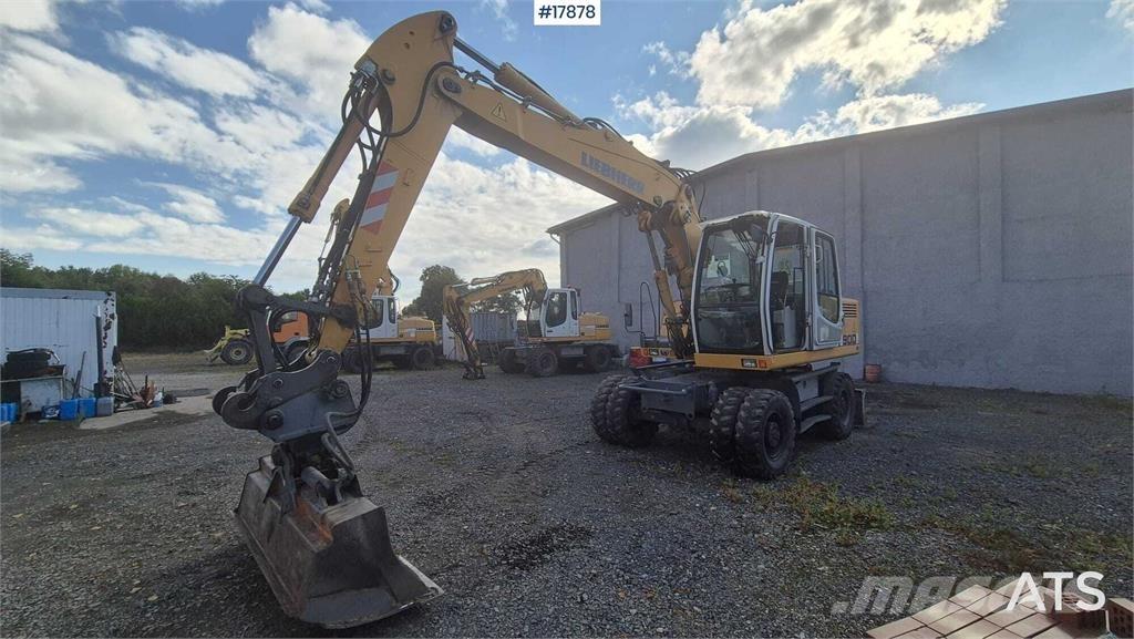 Liebherr A 900C Bagri na kolesih