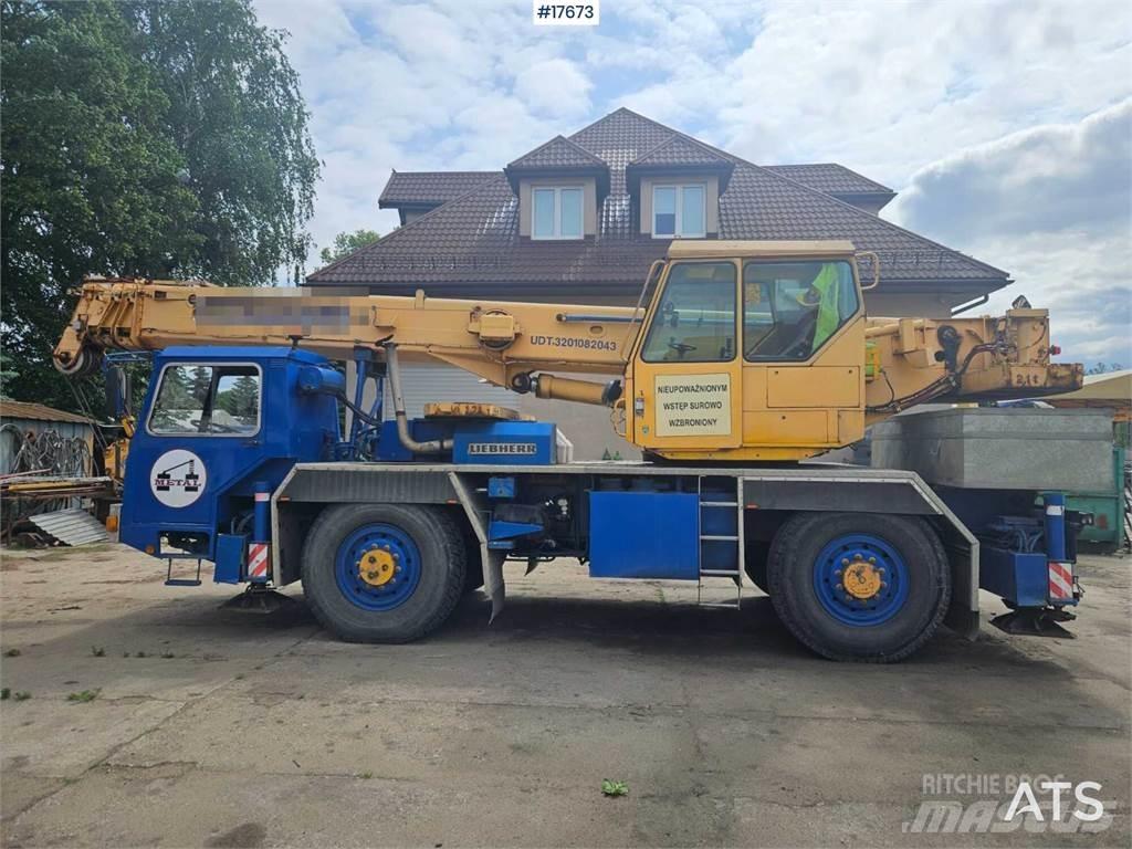 Liebherr LTM 1025 Rabljeni žerjavi za vsak teren