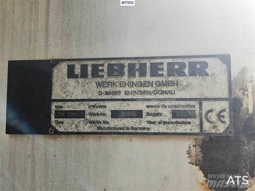 Liebherr LTM 1080/2 Rabljeni žerjavi za vsak teren