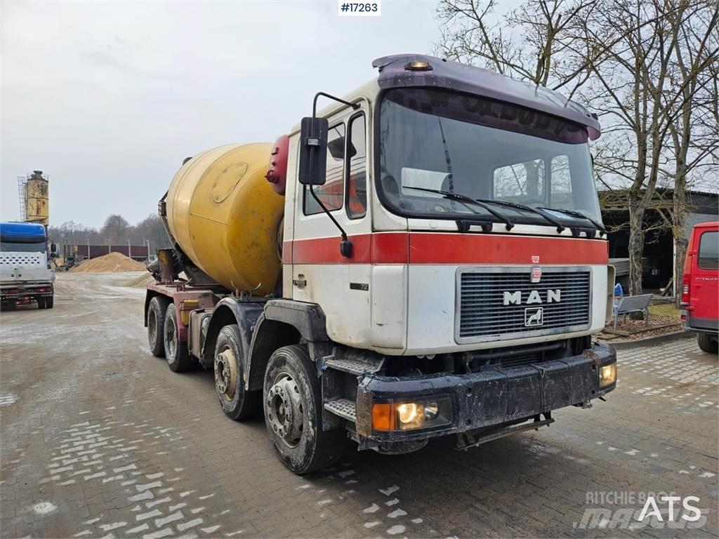 MAN F13 Avtomešalci za beton